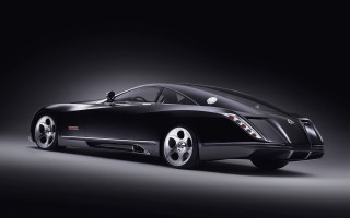Black sports car white stripe 3 - luxury free wallpaper