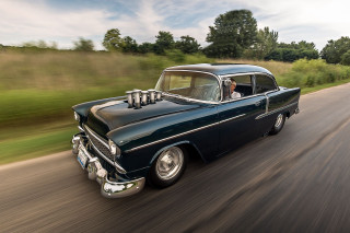 Classic car surfboard road driver - classic free wallpaper