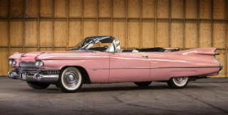 Pink car garage wooden wall - erlund hudson free wallpaper