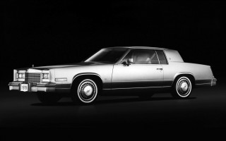 Black white car dark background - douglas shuler free wallpaper