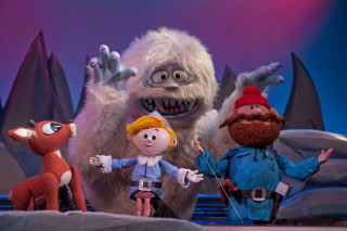 Cartoon characters stage mountain monster - cliff childs free wallpaper