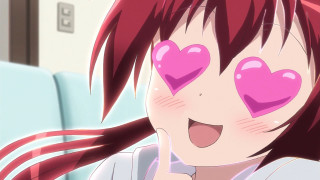 Girl pink hearts eyes bow - a pink bow free wallpaper