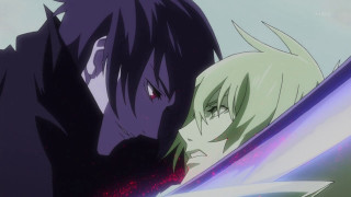 Anime couple swords hands characters - sword free wallpaper