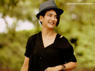 Woman hat smiling suitcase watch - movie still frame free wallpaper