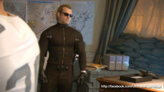 Man black suit sunglasses room - doc hammer free wallpaper