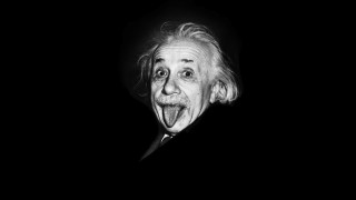 Funny man tongue out dark - excessivism free wallpaper