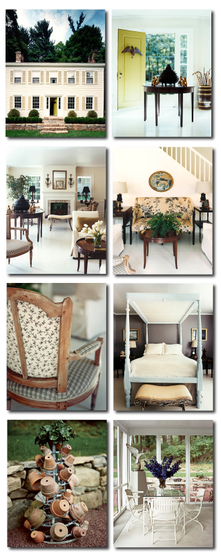 House furniture collage rooms spaces - a bed free wallpaper