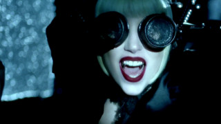 Woman goggles mouth black silver - steampunk free wallpaper