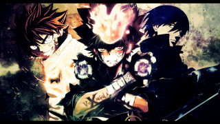 Anime characters guitar demon shoulder - a guitar free wallpaper