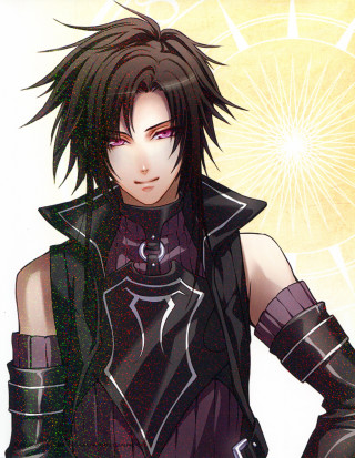 Black haired man knife yandere - a black outfit holding free wallpaper