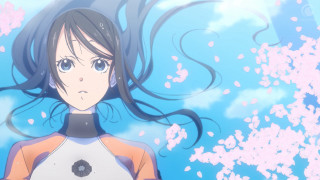Woman long hair blue sky 2 - the background free wallpaper