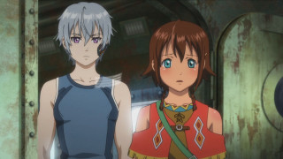 Anime characters standing room door 2 - a door open free wallpaper