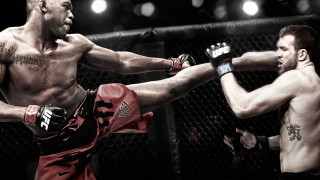 Man kicks another man kickbox - boxing free wallpaper