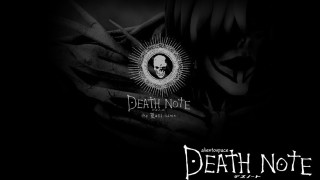 Creepy black white demon face - the middle of the picture free wallpaper