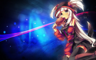 Anime character long white hair 11 - outfit free wallpaper