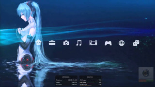 Woman long hair standing water 3 - purism free wallpaper