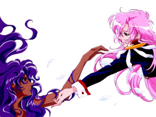 Cartoon woman holding man hand - a cartoon of a woman holding free wallpaper