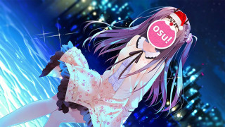 Woman long hair red cap - neodada free wallpaper