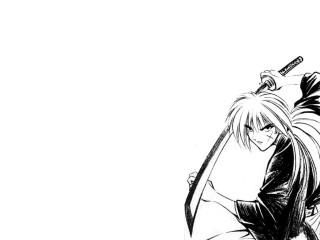 Person holding sword drawing image - a drawing of a person holding free wallpaper