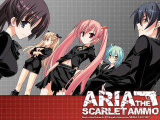 Anime pink hair black clothes 2 - long pink hair free wallpaper