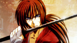 Man sword red shirt staring - his shirt free wallpaper