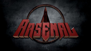 Arena logo dark background red - a logo free wallpaper