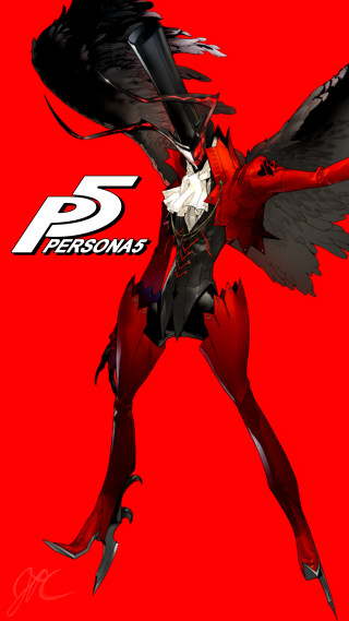 Red black bird flying over - bird free wallpaper