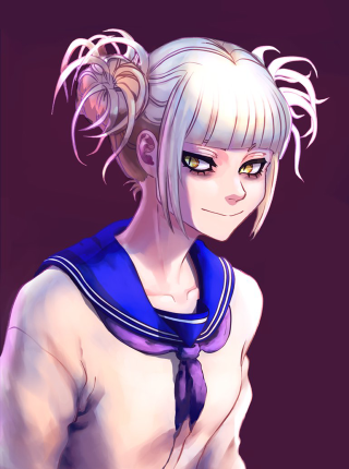 Woman ponytail sailors knot serious - a serious look free wallpaper