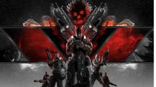 Group people red black background 2 - background free wallpaper for desktop