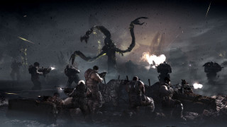 Group dark room monster man - daryush shokof free wallpaper