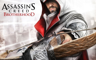 Man hooded outfit sword city - farid mansour free wallpaper