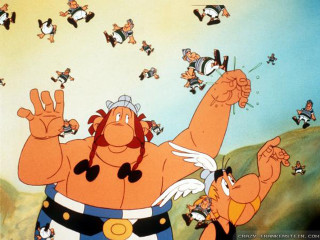 Cartoon character many faces hands - clovis trouille free wallpaper