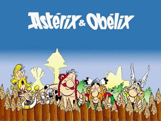 Cartoon group people fence sky - a cartoon of a group free wallpaper