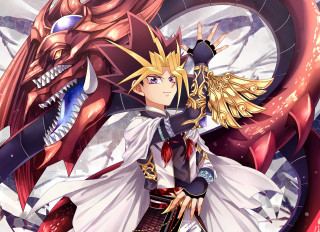 Woman white dress dragon red - a red dragon free wallpaper