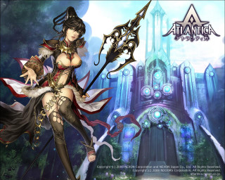 Woman costume sword holding image 3 - ann thetis blacker free wallpaper