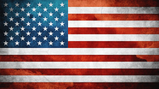 Grungy american flag faded background 7 - a faded edge free wallpaper