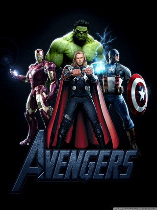Avengers movie poster characters background 6 - the character free wallpaper