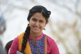 Woman braid smiling camera folders - movie still frame free wallpaper