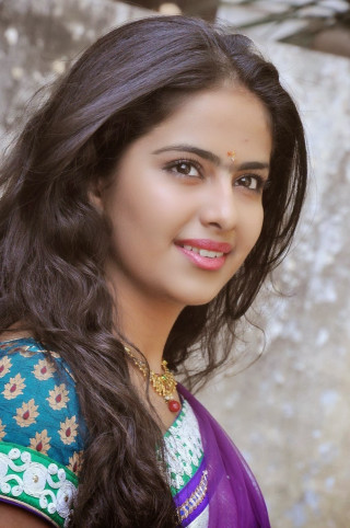 Woman long hair purple sari - ella guru free wallpaper