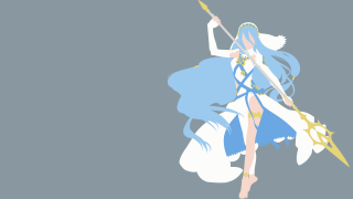 Blue dress yellow sword star - arabesque free wallpaper for desktop