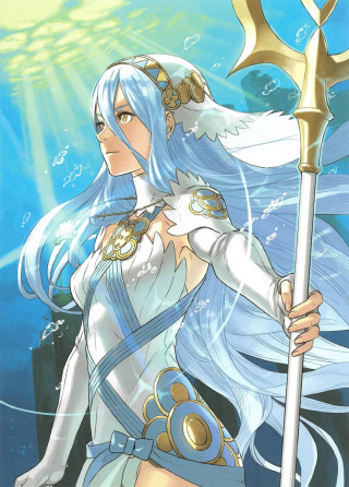 Woman white dress holding sword 2 - a white dress holding free wallpaper