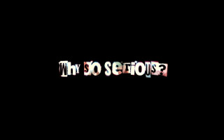 So seriousa dark background black - letterism free wallpaper