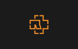 Black orange logo cross side - david ramsay hay free wallpaper