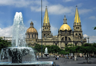 Fountain large building dome front - a dome free wallpaper