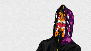 Colorful hoodie person hoodie hooded - a colorful design free wallpaper