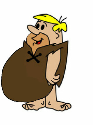 Cartoon character holding bag smiling - primitivism free wallpaper