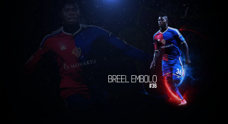 Soccer players running dark ball - the dark free wallpaper