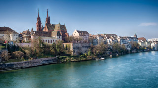 River city church steeple bridge - heidelberg school free wallpaper