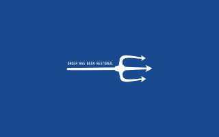 Blue background white arrows text - carpoforo tencalla free wallpaper