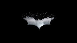 Bat shaped object lit shadow - shaped free wallpaper